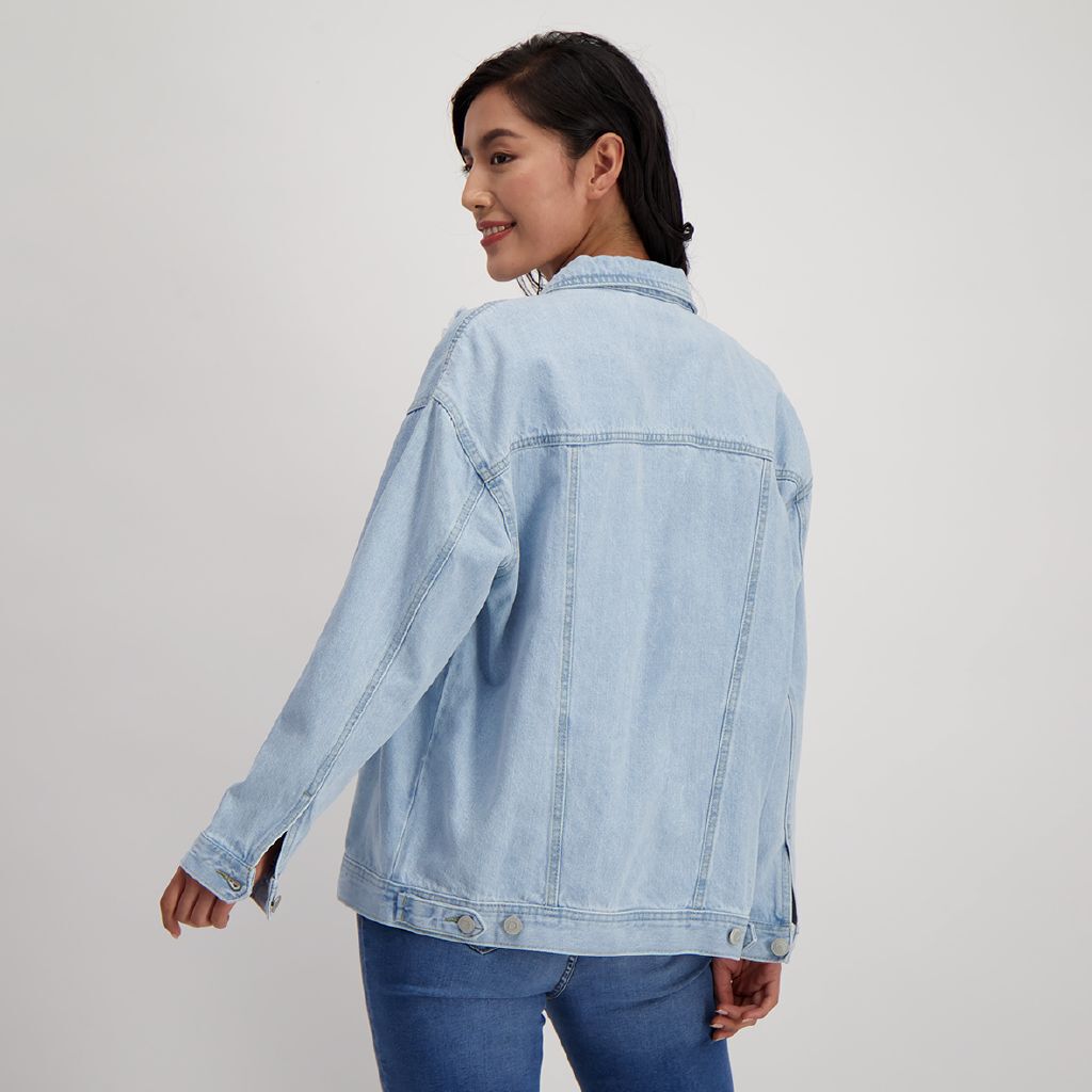 oversized denim jacket nz