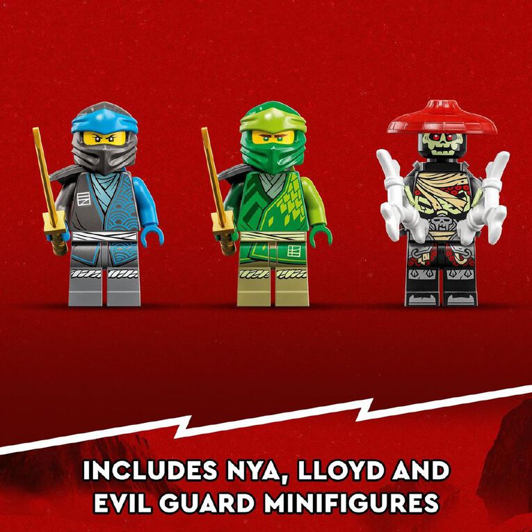 Lego Ninjago Evil Nya LEGO Ninjago Nya's Water Dragon EVO 71800