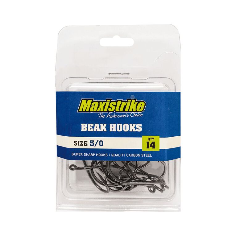 Maxistrike Beak Hooks 5/0 14 Pack, , hi-res