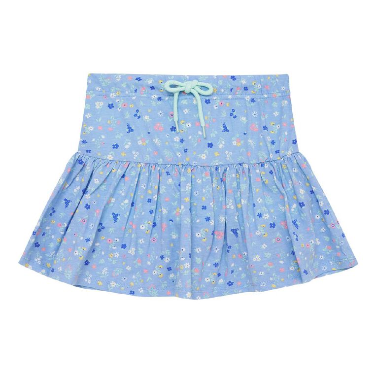 Young Original All Over Print Skort, Blue Light, hi-res