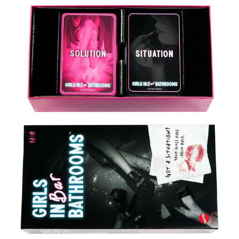 Girls in Bathrooms Adult Card Game, , hi-res