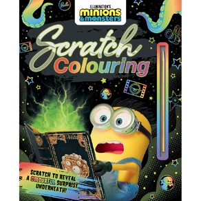 Universal: Minions And Monsters Scratch Colouring