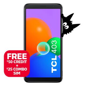TCL 403 4G Warehouse Mobile Bundle Prime
