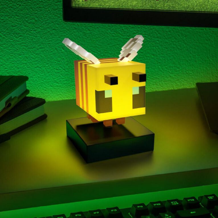 Paladone Minecraft Bee Icon Light., , hi-res