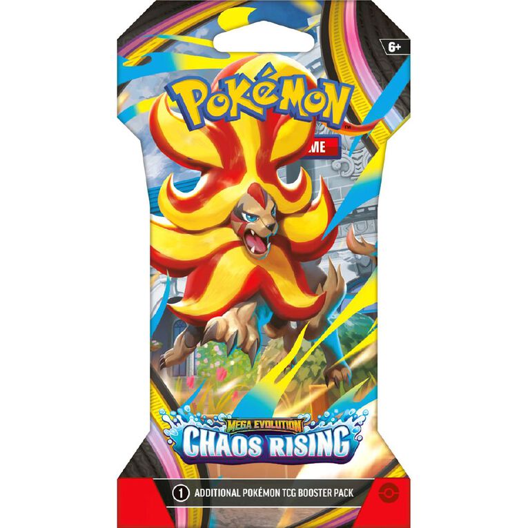 Pokemon Chaos Rising Sleeved Booster LIMIT 10 PER CUSTOMER Assorted, , hi-res