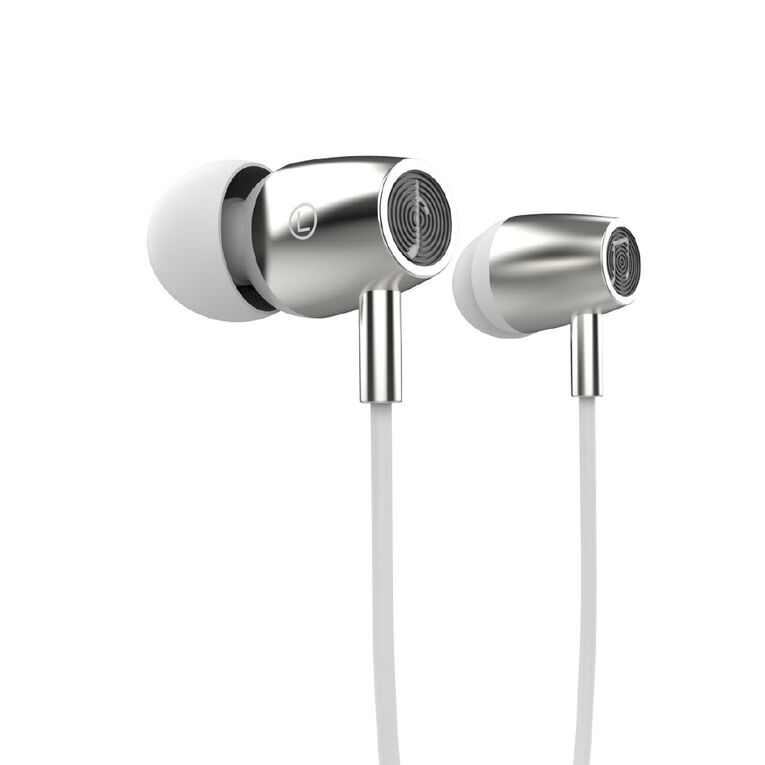 Veon In Ear USB-C Earphones with Microphone VNA06SLV Silver, , hi-res