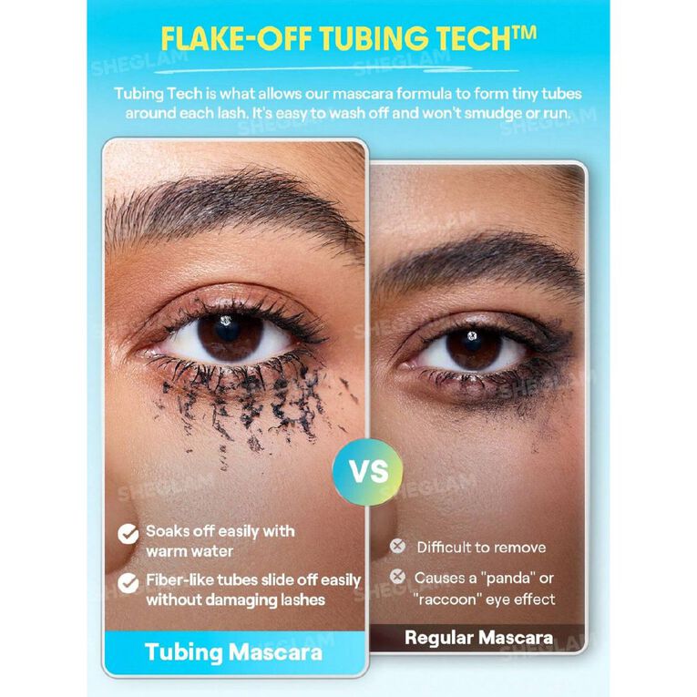 Sheglam Lashlighter Infinite Tubing Mascara, , hi-res