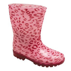 Young Original Senior Kids' Printed Light Up Gumboots