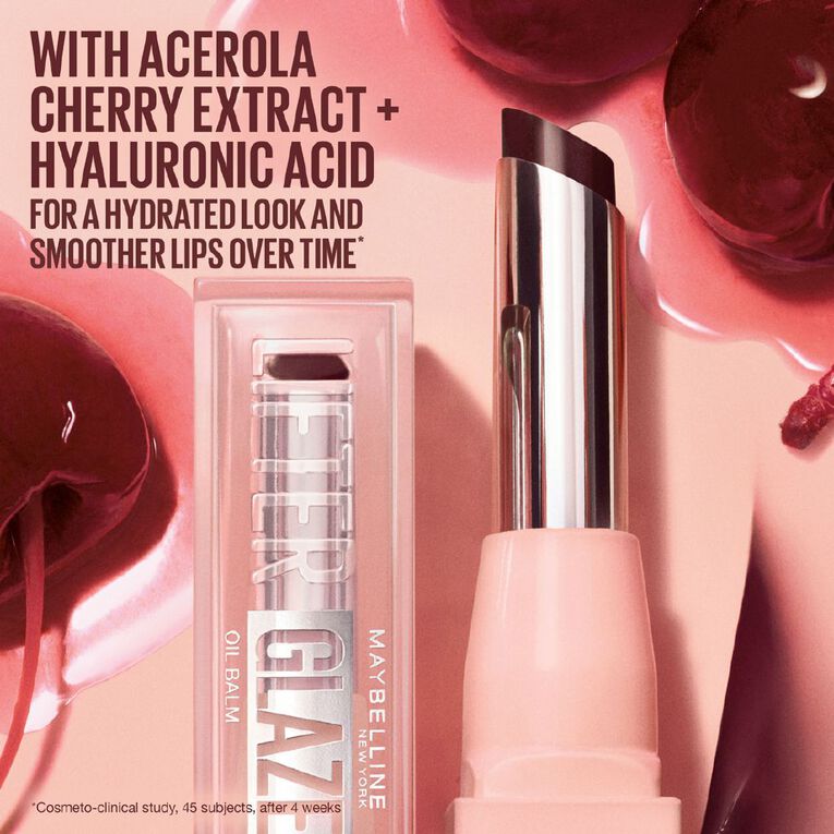 Maybelline Lifter Glaze Lip Balm Cherry Swirl 2.8g, , hi-res