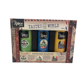 Spice Kitchen Spices Of The World Gift Pack Jars 300G