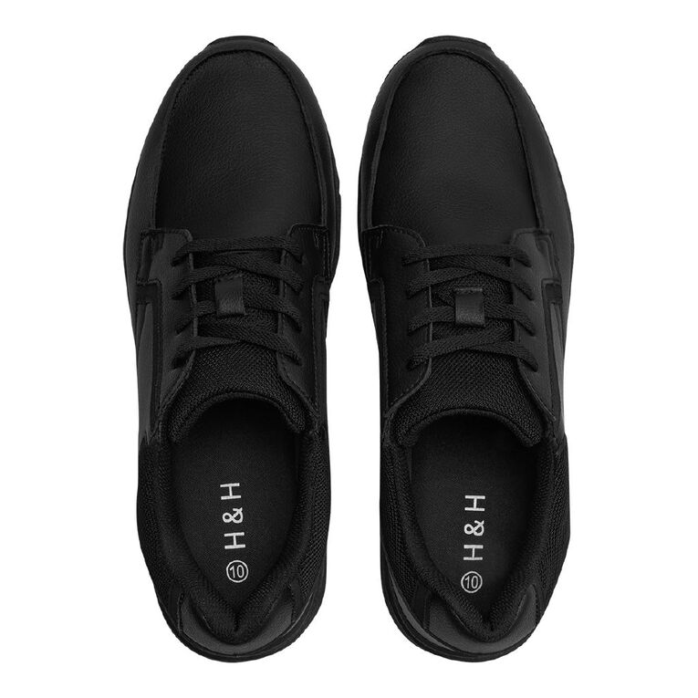 H&H Men's Thomas Sneakers, Black, hi-res