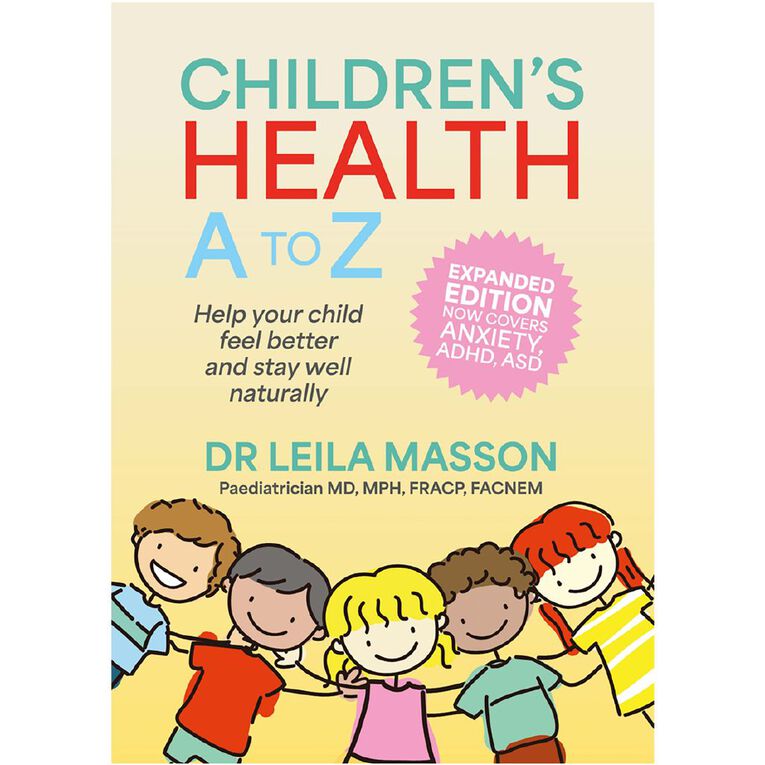 Childrens Health A-Z: Updated Edition by Dr Leila Masson, , hi-res