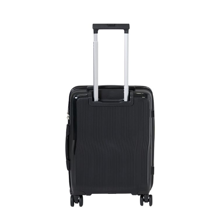 Intrepid Hardside Suitcases 2 Piece Set Black, , hi-res