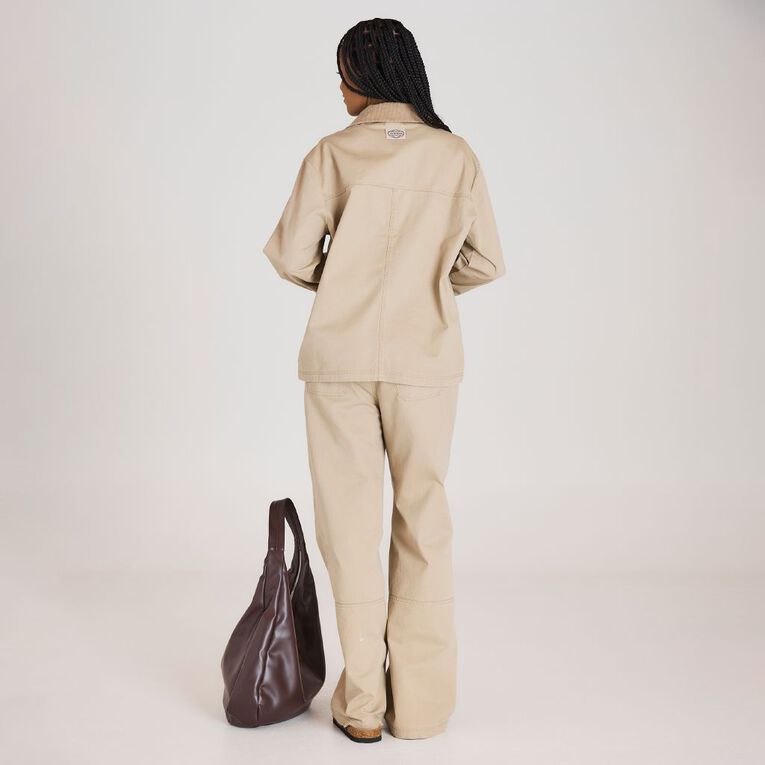 BRDRLESS Bowier Worker Jacket, Taupe, hi-res