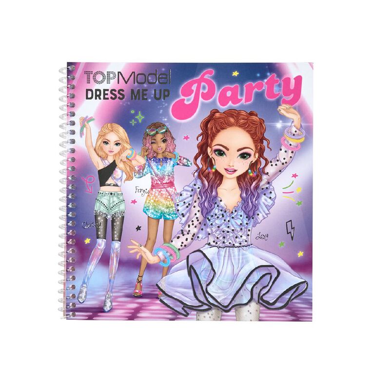 Artwrap Top Model Dress Me Up Party Multi-Coloured, , hi-res