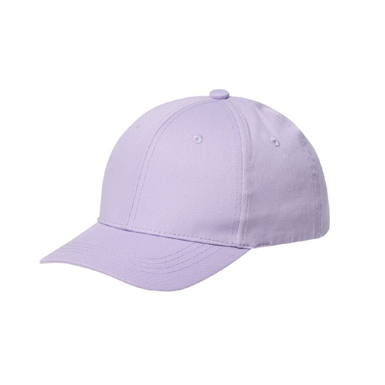 Young Original Kids' Twill Peak Cap, Purple, hi-res