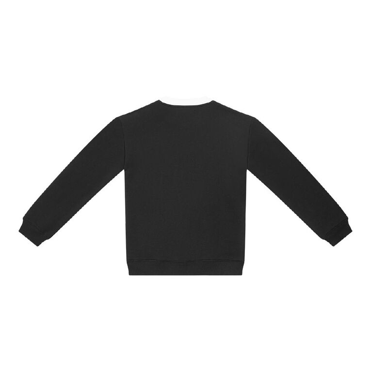 Active Intent Youth Supporter Sweat, Black, hi-res