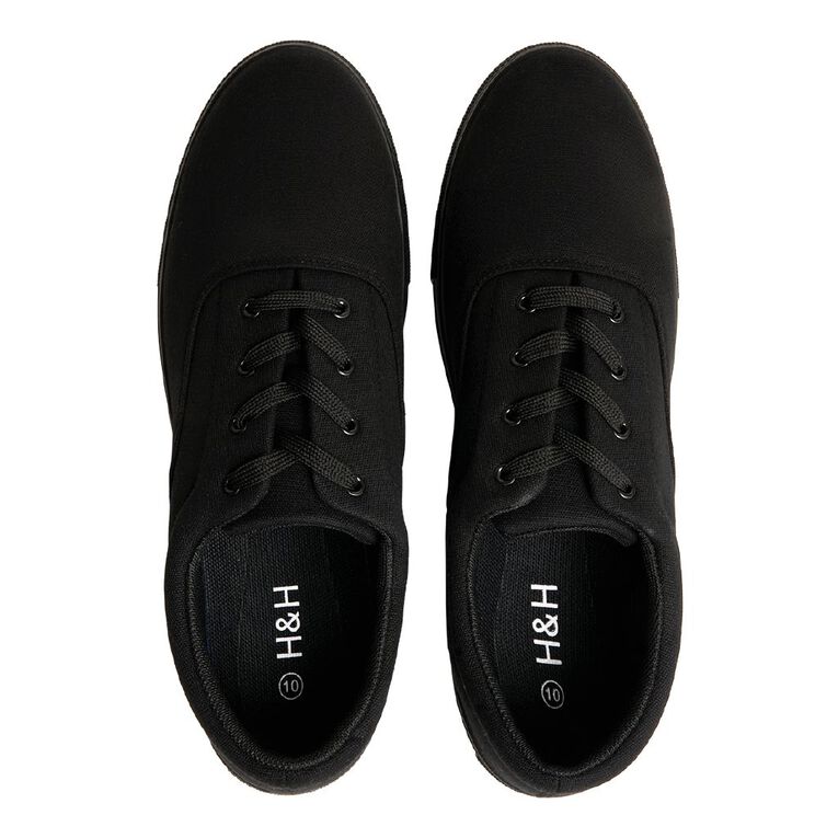 H&H Men's Connor Sneakers, Black, hi-res