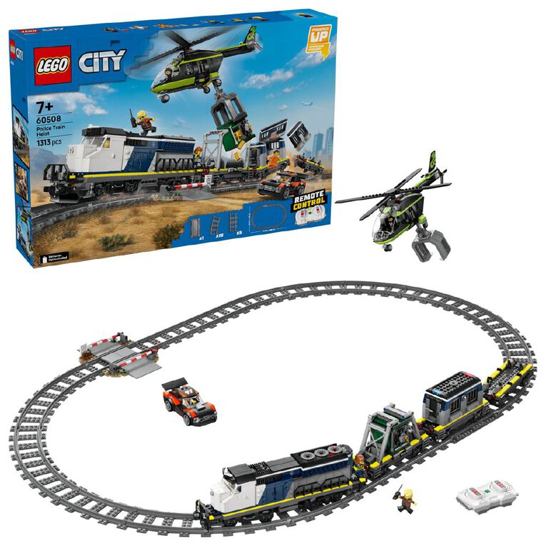 LEGO CITY Police Train Heist 60508, , hi-res