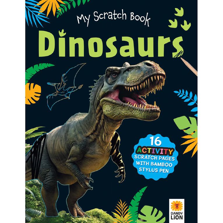 My Scratch Book: Dinosaurs, , hi-res