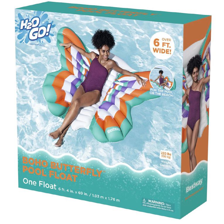 Bestway Boho Butterfly Pool Float, , hi-res