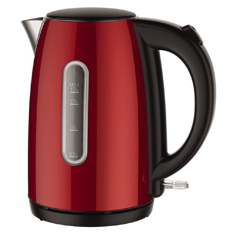 Living & Co Kettle 1.7L Red, , hi-res