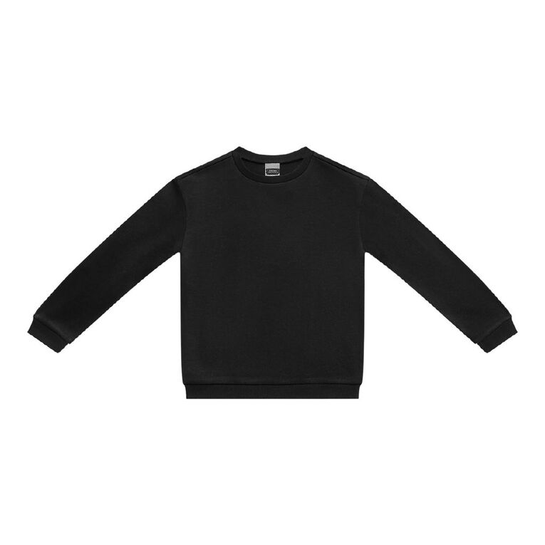 Young Original Basic Crew Sweatshirt, Black, hi-res