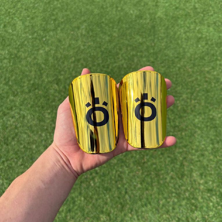 ONZ Mini Shinguards Chrome Gold One Size, Gold, hi-res