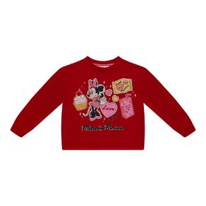 Minnie Mouse Boxy Crew Sweat