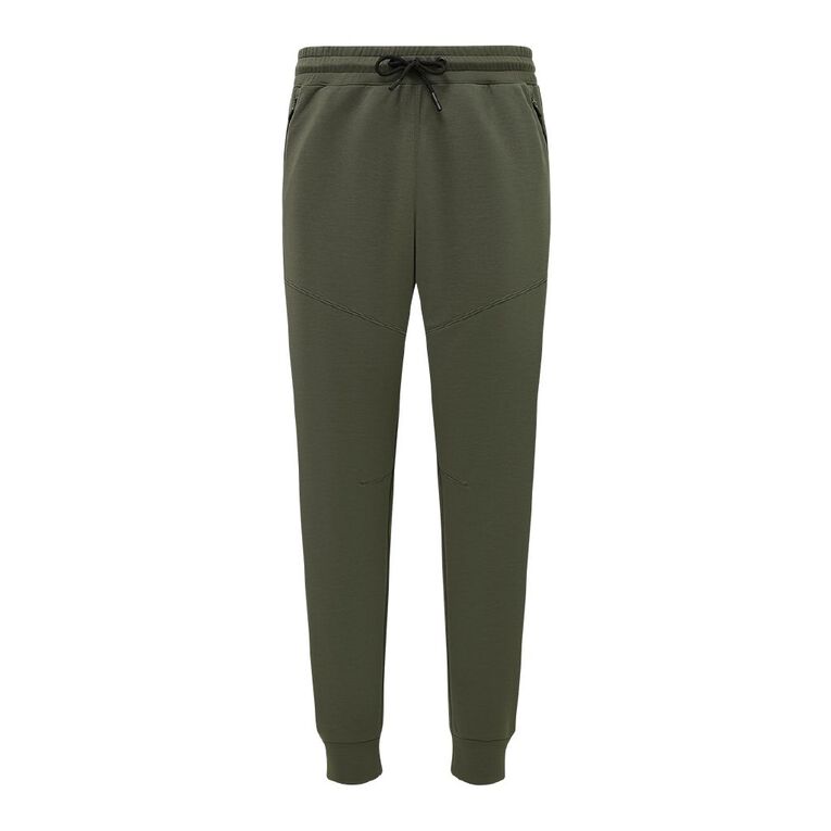 Active Intent Men's Scuba Joggers, Green Mid, hi-res