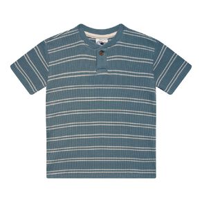 Young Original Toddler Short Sleeve Boxy Waffle Tee