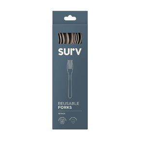 SURV. Reusable Fork 10 Pack