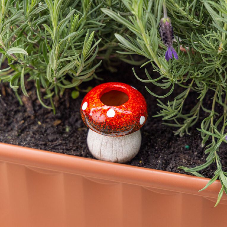 Northcote Pottery Mushroom Self Watering Stake, , hi-res