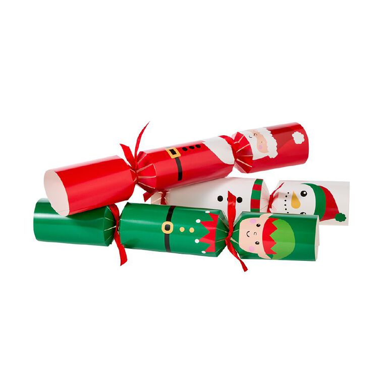 Wonderland Do-It-Youself Christmas Crackers Assorted 6 Pack, , hi-res