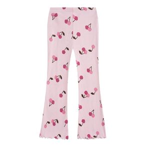 Young Original Toddler Girls' Flare Rib Leggings