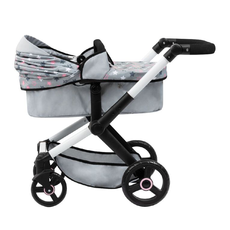 Bayer Dolls Pram XEO Grey Grey The Warehouse
