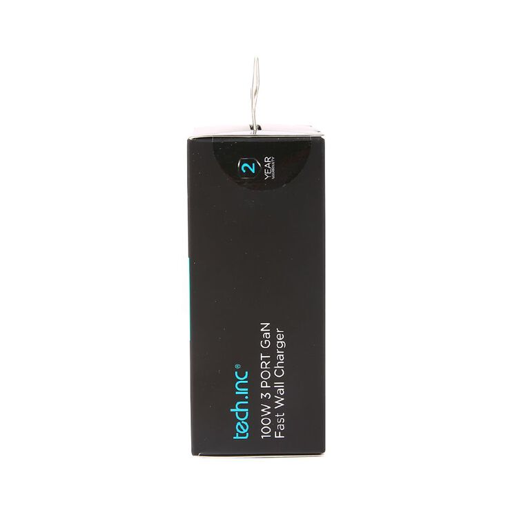 Tech.Inc 100W Gan 3 Port USB with Charger, , hi-res
