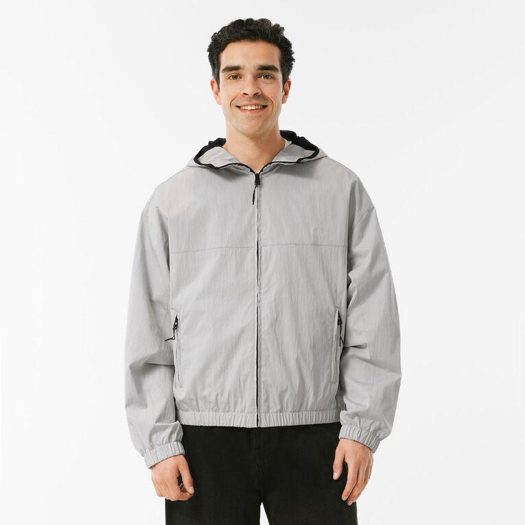 Garage Men's Windbreaker, Grey Light, hi-res
