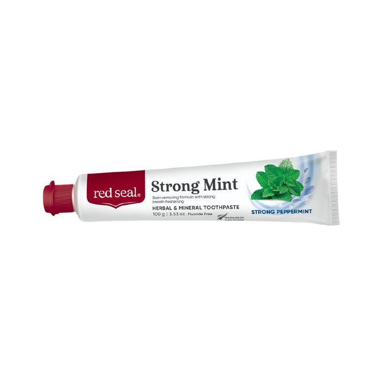 Red Seal Strong Mint Toothpaste 100g, , hi-res