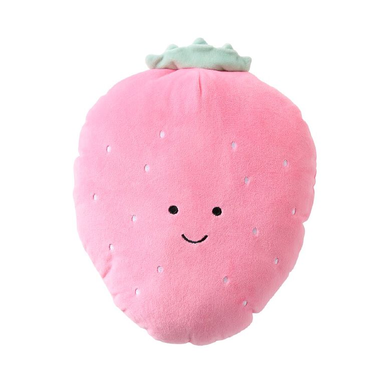 Living & Co Kids Cushion Bloom Strawberry Multi-Coloured, , hi-res