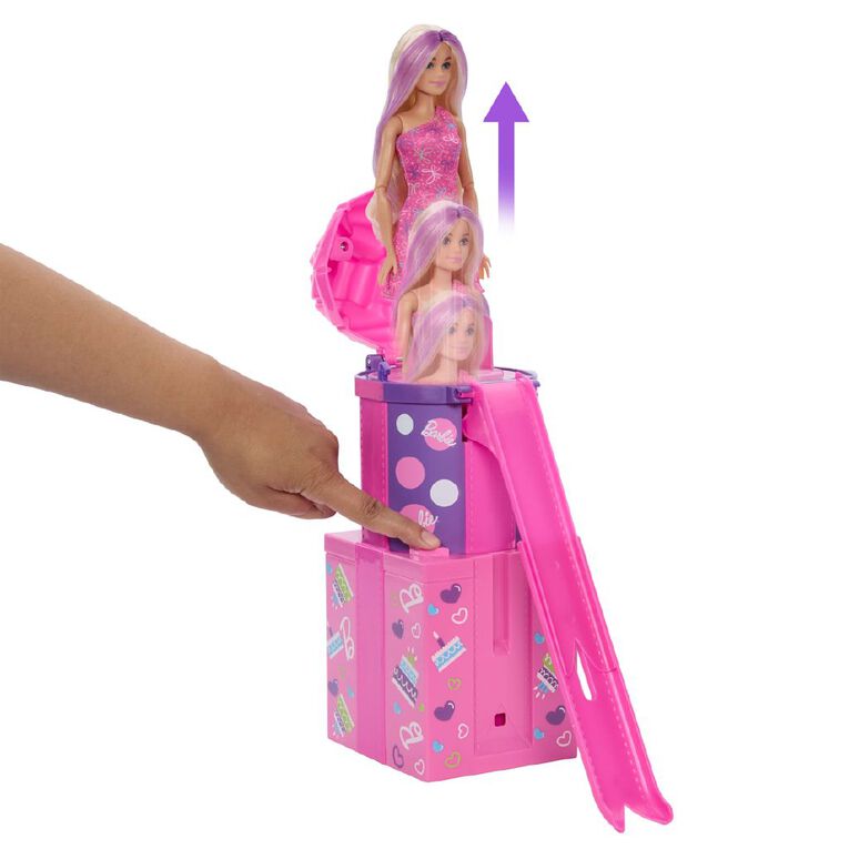 Barbie Party Unboxed Birthday Surprise Reveal, , hi-res
