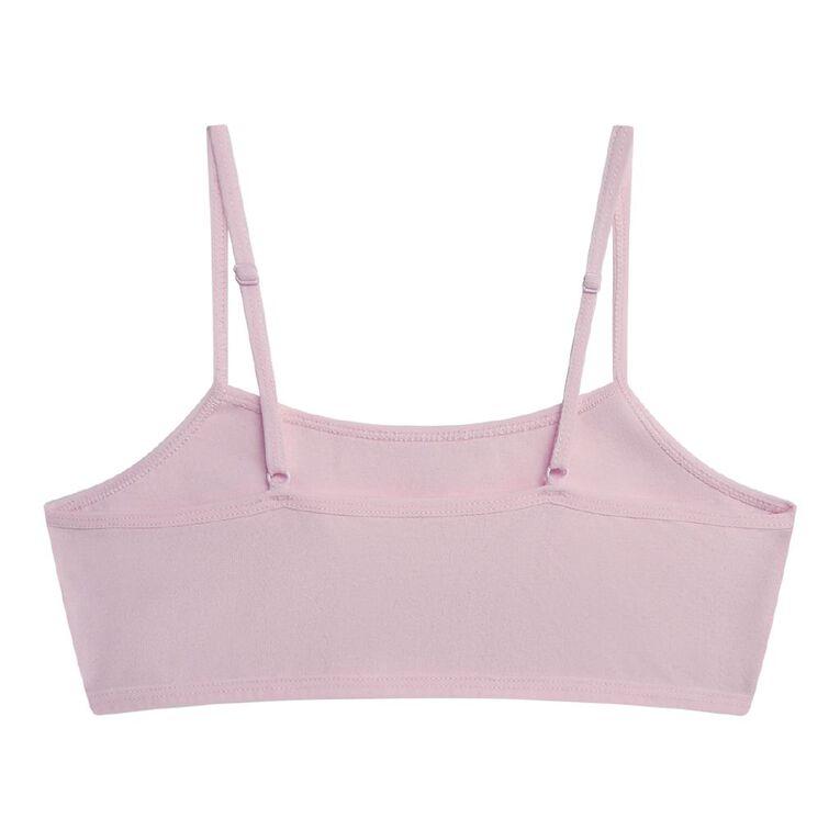 H&H Girls' Crop 2 Pack, Pink Mid, hi-res