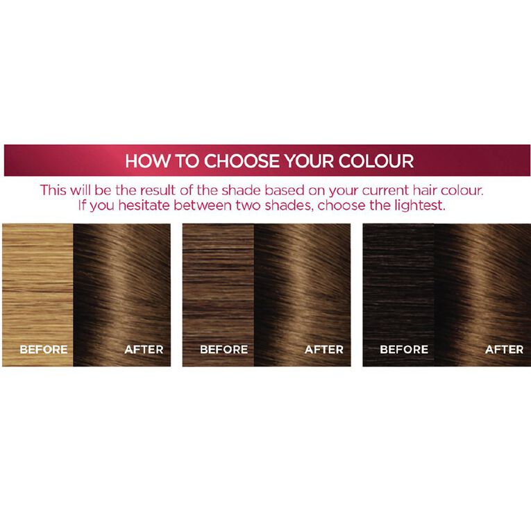 L'Oreal Paris Excellence Creme Hair Colour Light Brown 6 The Warehouse