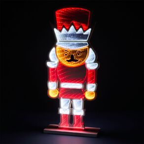Wonderland Plug-In Mirrored Tunnel Nutcracker Light Size 47