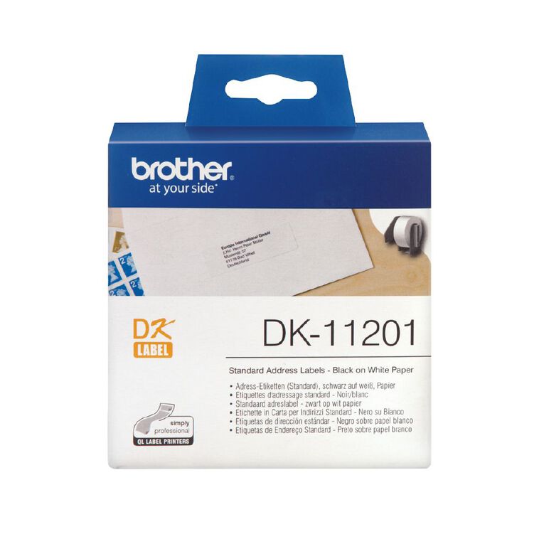 Brother Label Tape Dk11201 29mm x 90mm, , hi-res