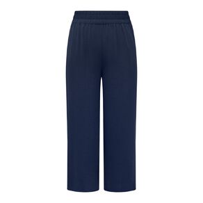 H&H Curve Women's Shirred Waist Wide Leg Pants