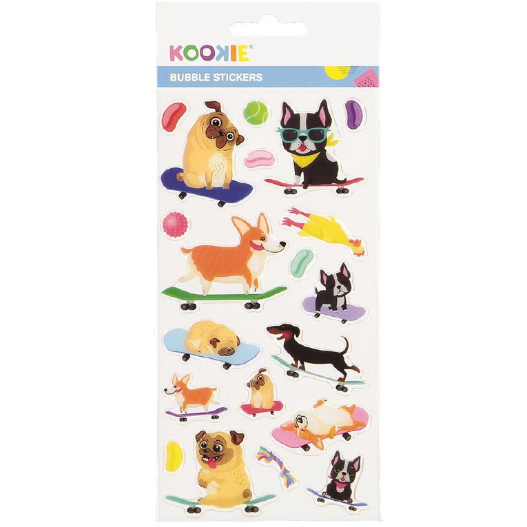 Kookie Sticker Sheet Epoxy Assorted, , hi-res
