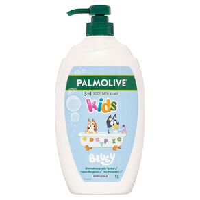 Palmolive Kids 3-in-1 Body Bath and Hair Bluey 1L
