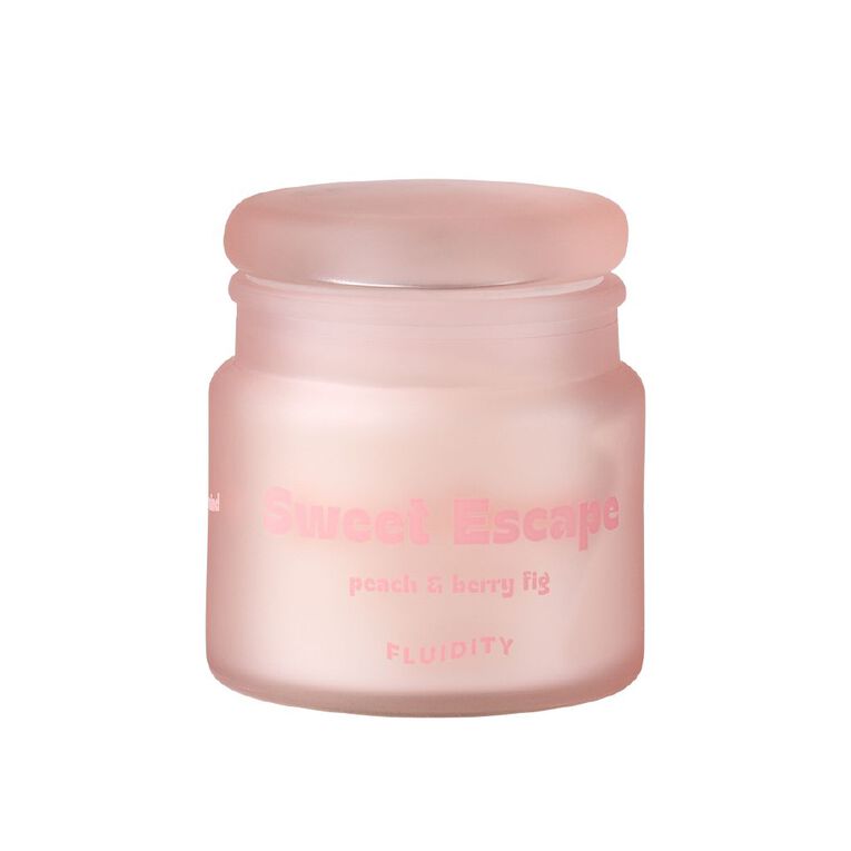 Living & Co Fluidity Scented Candle Peach & Berry Fig 3oz, , hi-res
