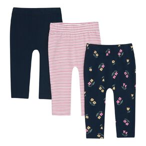 Young Original Babies' Print Leggings 3 Pack